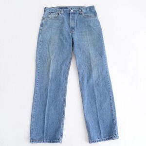 Vintage Levi's 516 Slim Fit Straight Leg made in Canada Blue Denim Jeans Sz36x30